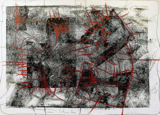 Abstract landscape(The Pollock-Krasner Foundation Grant,2007,New York