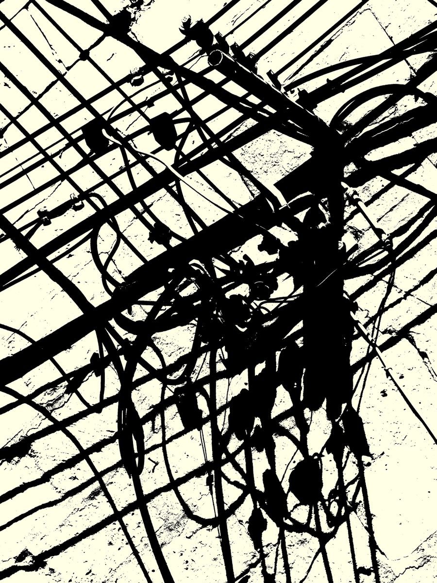 Abstract Cityscapes Photograph By Petr Strnad, 12 X 16", Quick Notes #35, Original Artwork