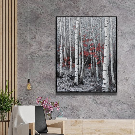 birch forest ( Original )