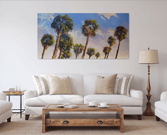 Palm Trees in California