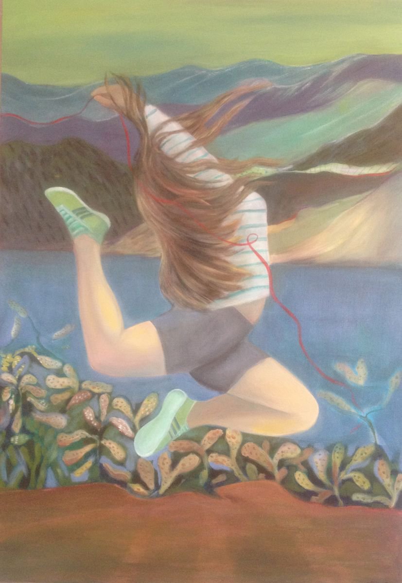 The Magic Of Mountain By Nadya Peovska, 31 X 45, Artwork For Sale On Artfinder