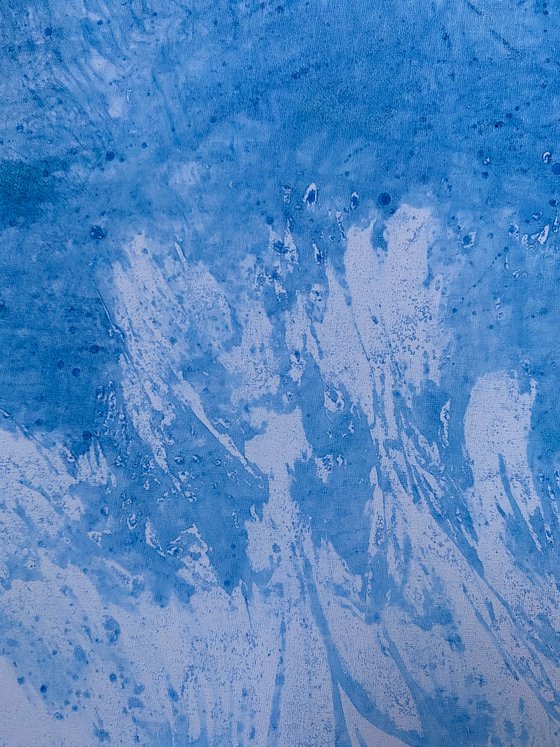 Blue abstract painting 2205202008