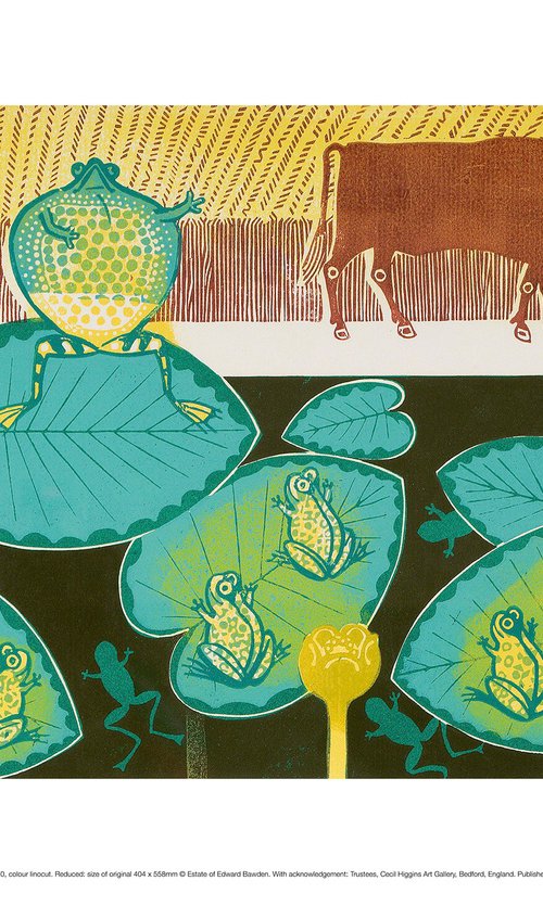 A Frog and an Ox by Edward Bawden