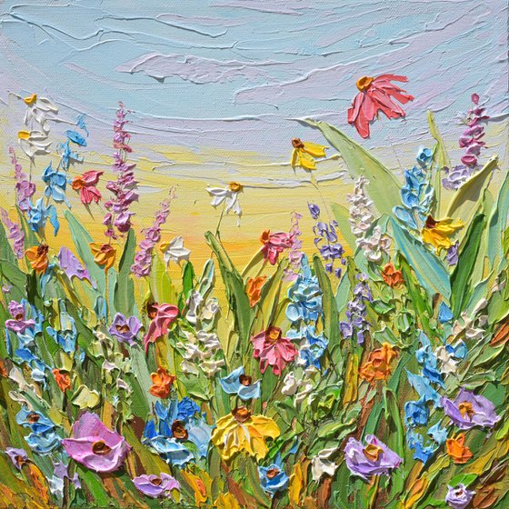 Flourish of Summer - Floral Painting