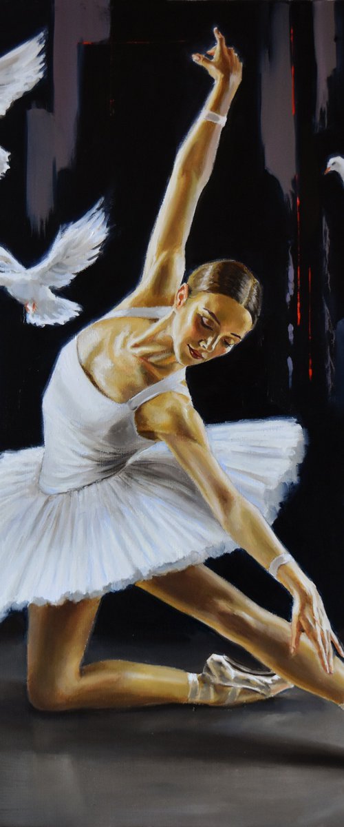During the performance by Serghei Ghetiu