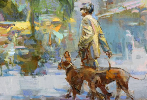 "On a walk "