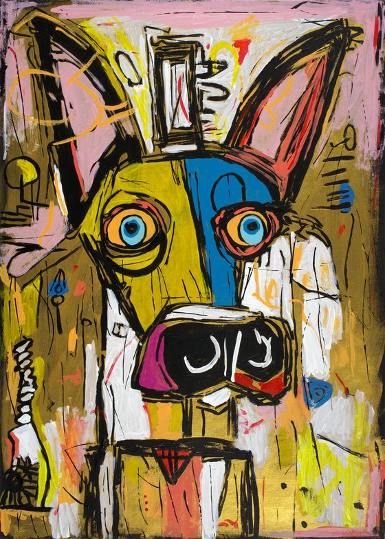 Self-Portrait of Basquiat's Dog II