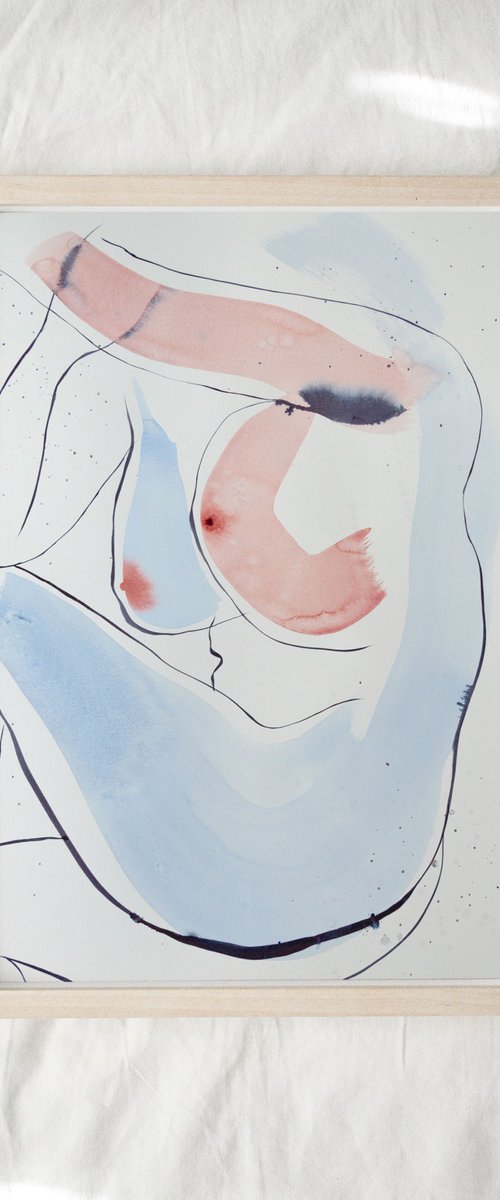 'Mi', nude study by Eve Devore