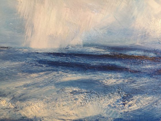 Sea Squall - Oil Painting, stunning, gorgeous