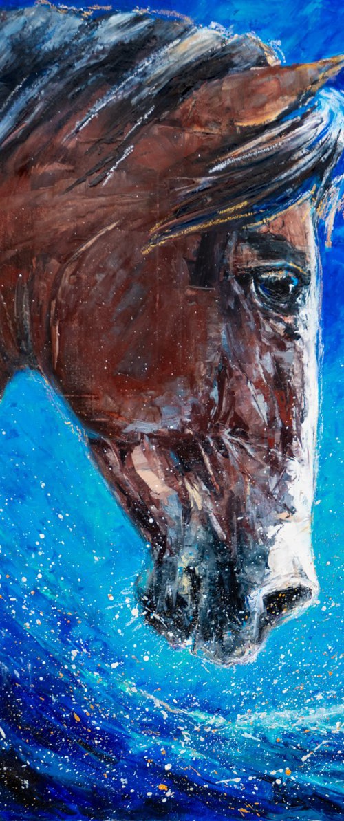 Celestial Horse by Anna Ravliuc