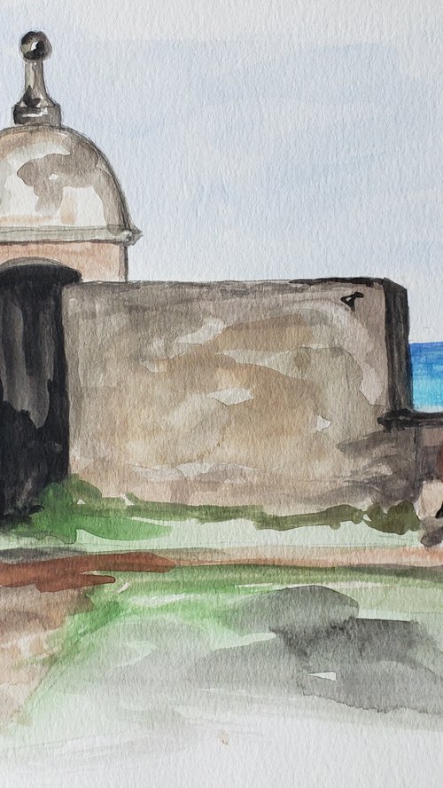 Landscape - Architecture - Puerto Rico - "San Geronimo" by Katrina Case