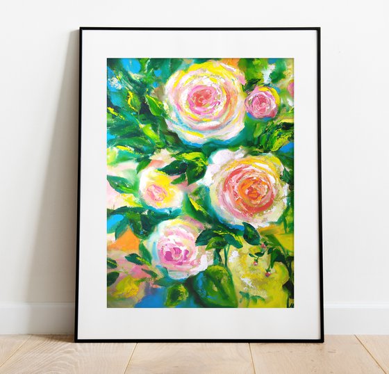 Abstract roses