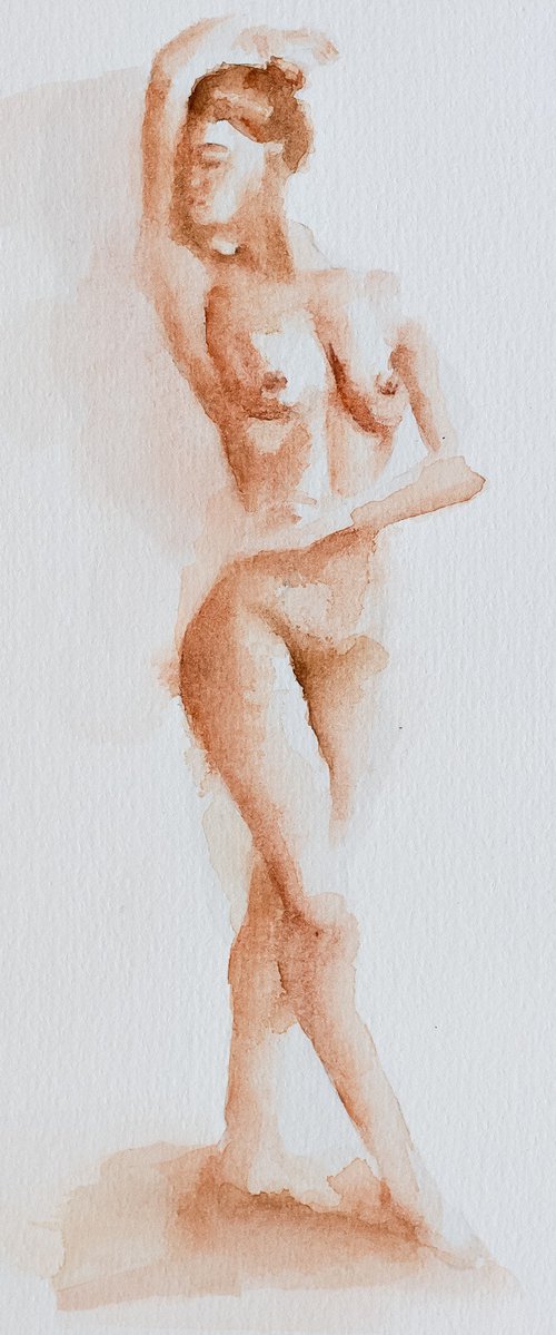 Nude Study by Anastasia Bas