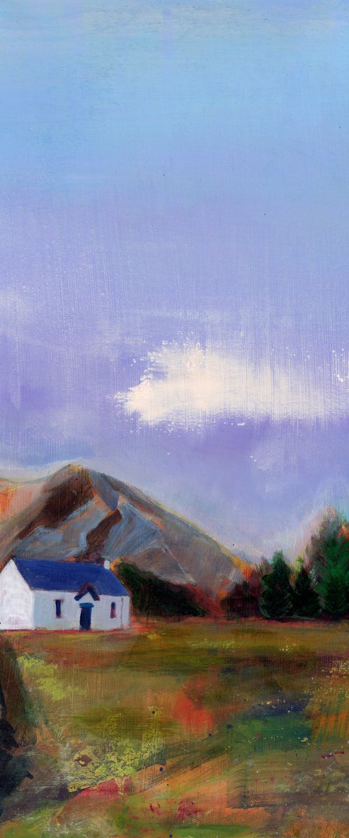 The White House Glen Coe Morning by Eleanore Ditchburn