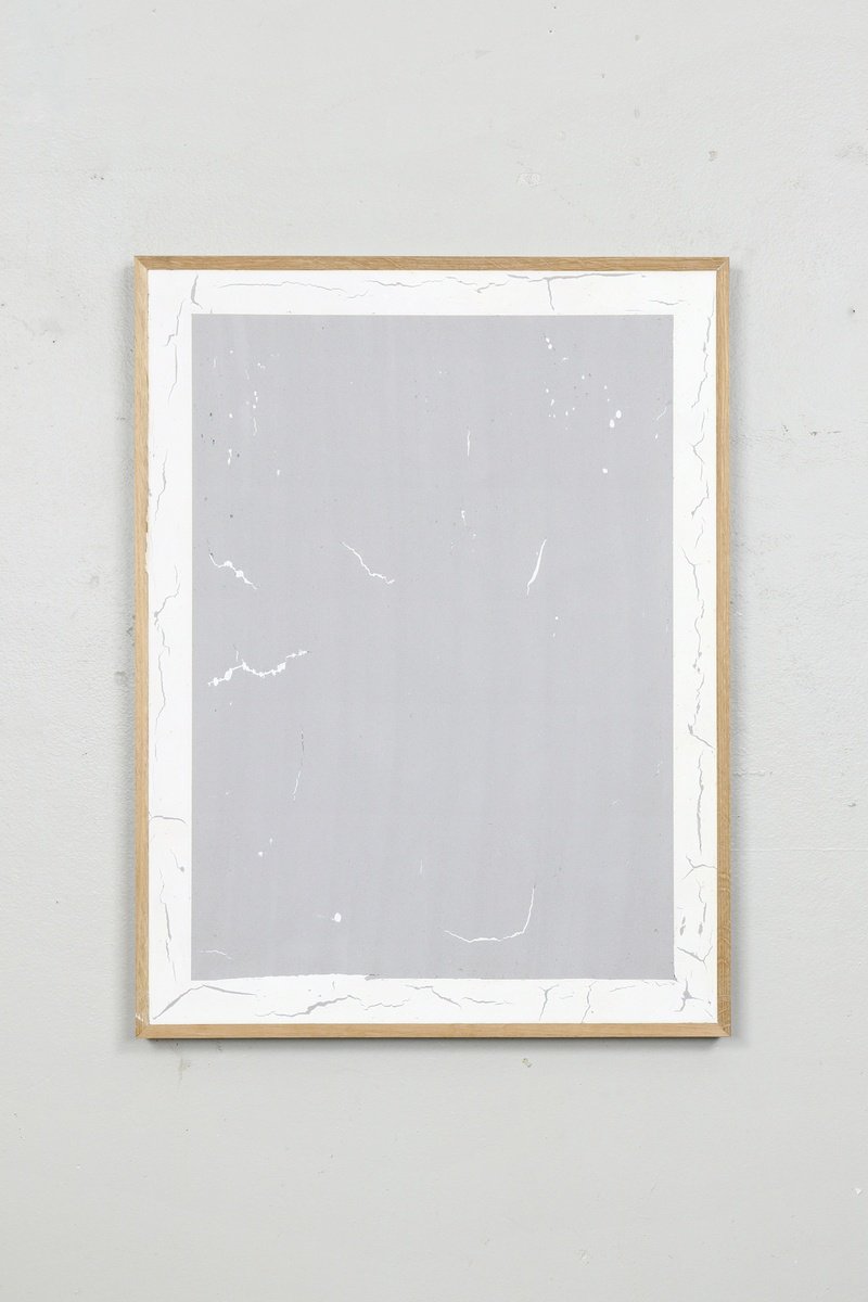 Geometric Abstract Painting By Johan Soderstrom, 25 X 33, #430 Scratch Ticket, Original Artwork