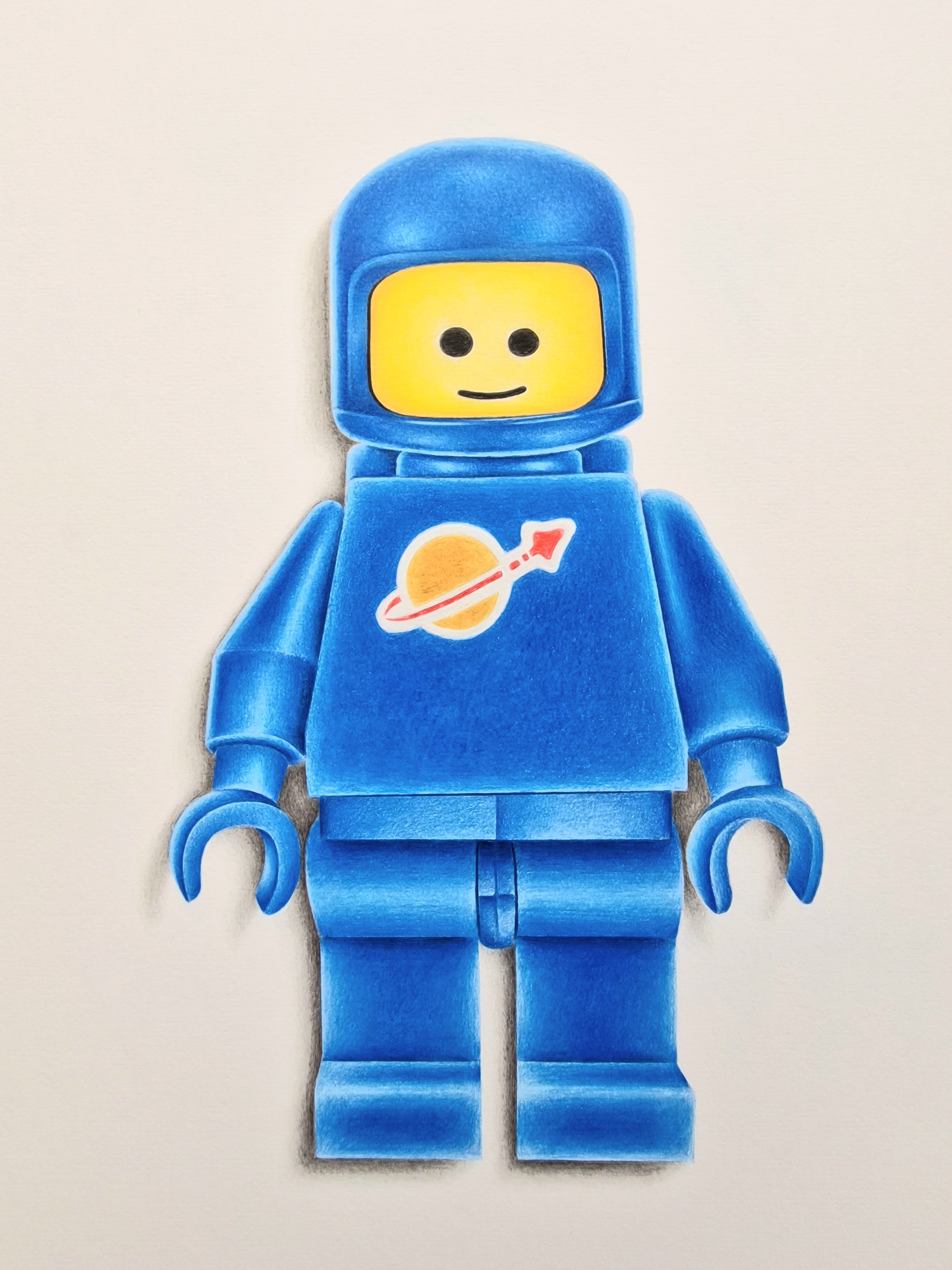 Lego best sale minifigure spaceman