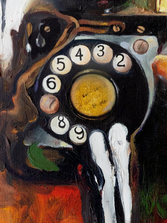 Old telephone