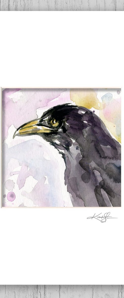 Crow Sketch 7 by Kathy Morton Stanion