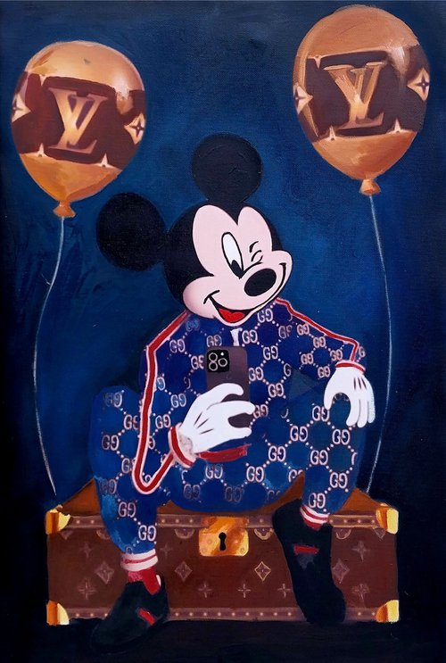 Stylish Mickey Mouse by Merujan Alikhanyan
