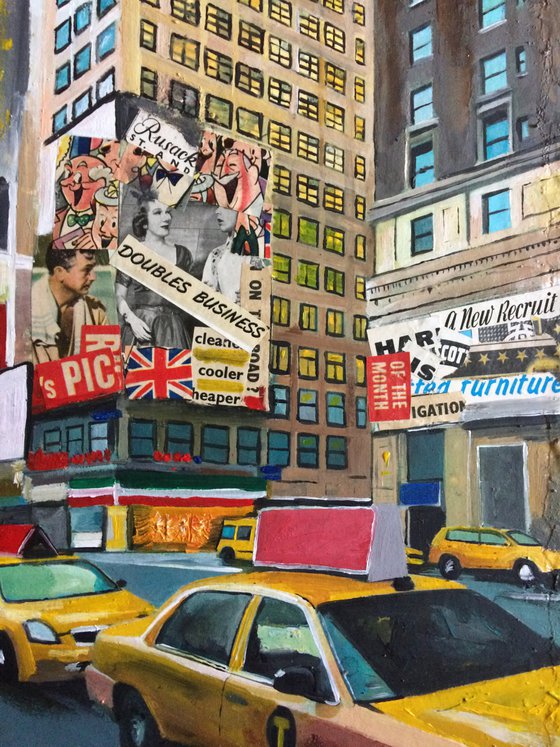 New York, Taxis and Billboards