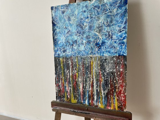 Blue and Colors Landscape