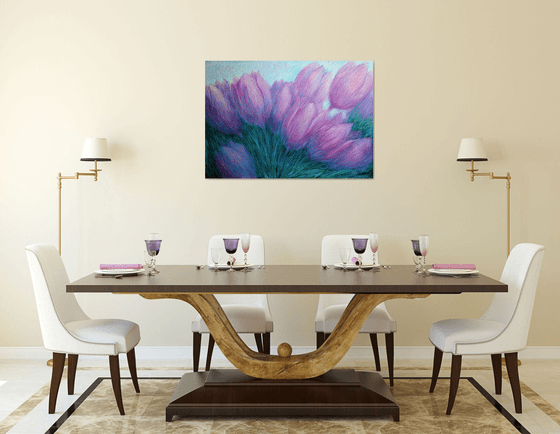 Violet Tulips