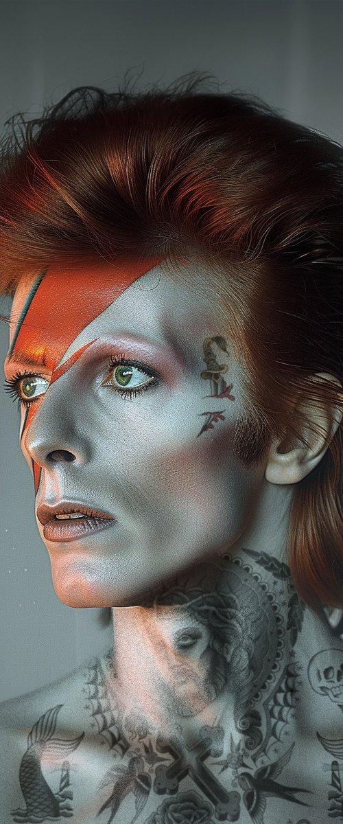 David Bowie by Slasky