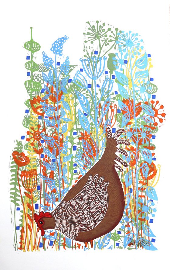The little brown hen