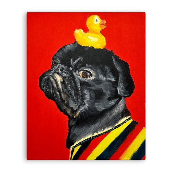 French Bulldog Rubber Duck