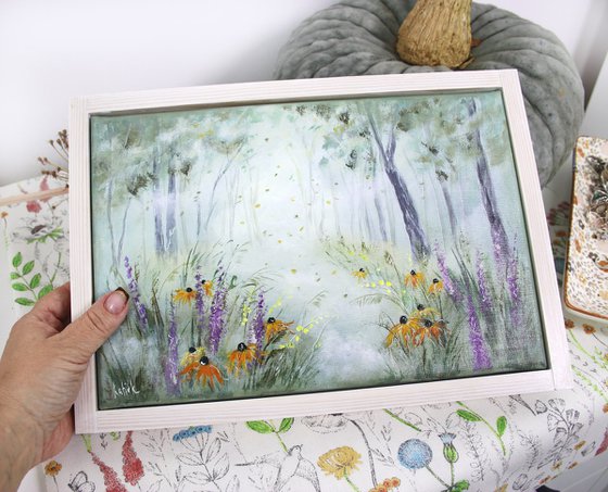 September Meadow framed