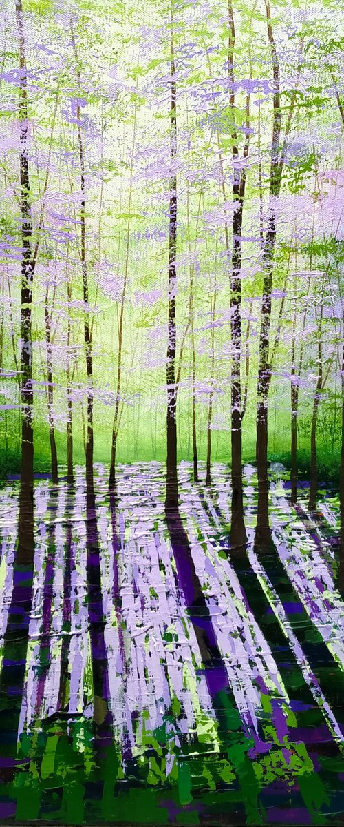 Sunlight Woodland Impressions by Amanda Horvath