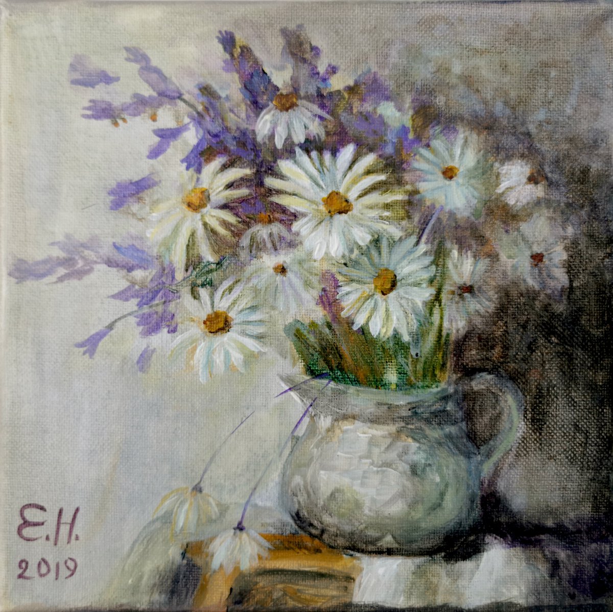 Chamomile bouquet by Elvira Hilkevich
