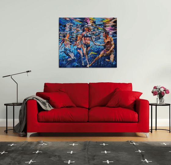 Between water and air