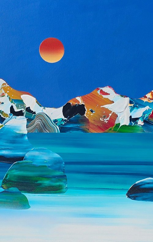 Paysage onirique 1626 by Stéphanie Rivet