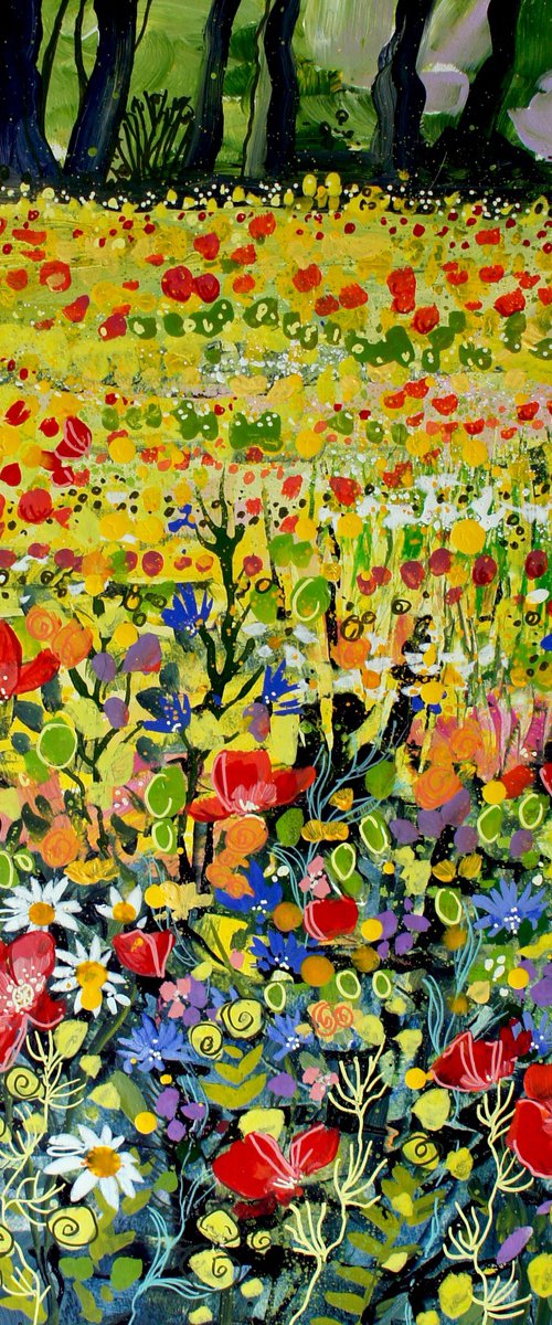 Wildflower Meadow by Julia Rigby