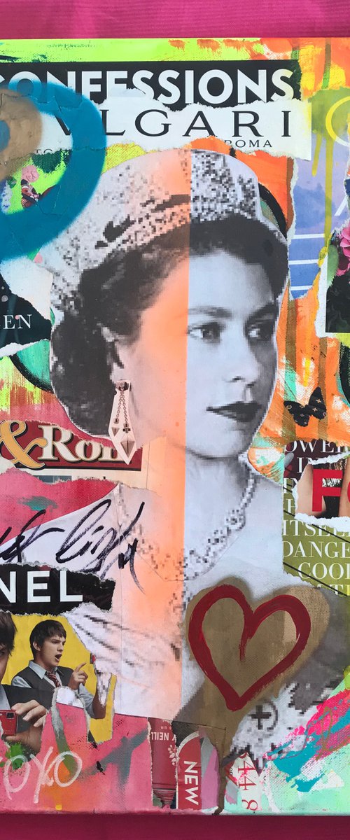 Queen Elizabeth by Hernan Reinoso