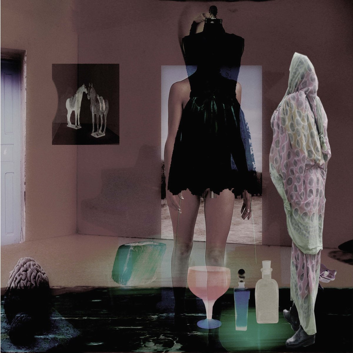 Expressive Portrait Photograph By Geert Lemmers Fpa, 31 X 31, The Discovery Of Heaven, Original Artwork