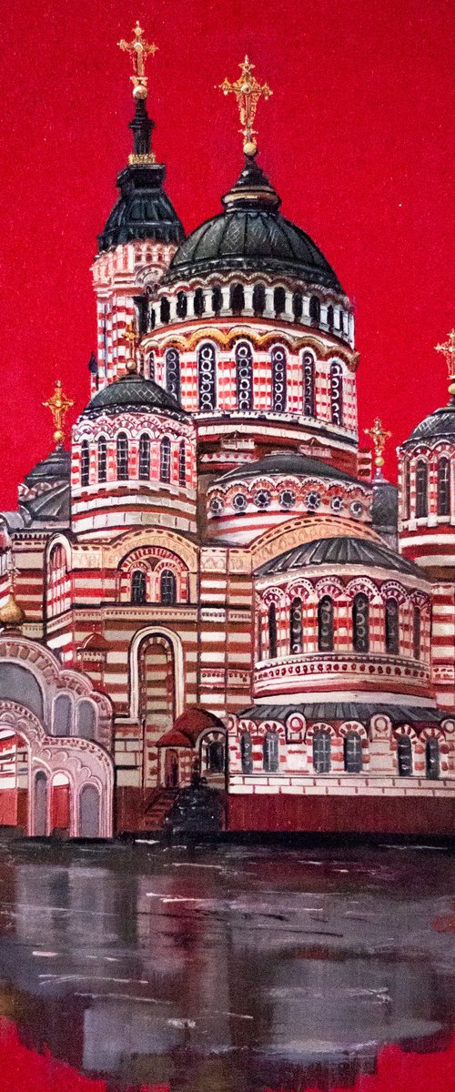 "Blagoveschensky Church, Kharkov, Ukraine" by Tetiana Tiplova