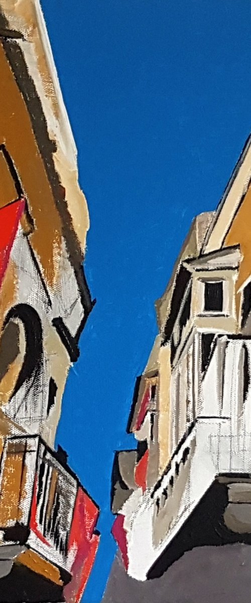 Looking into the blue sky by Kathrin Flöge