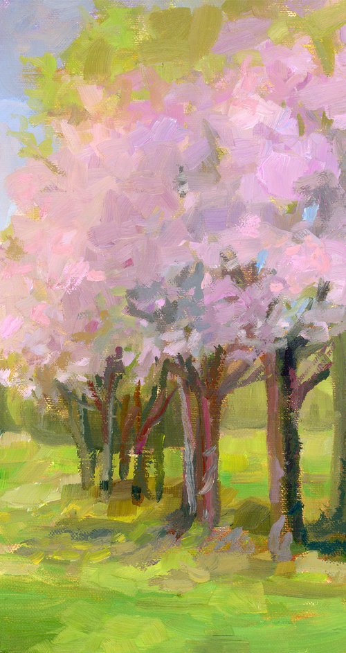 Cherry Orchard Impression by Dena Adams