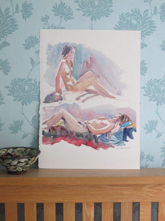 female nude 2 poses
