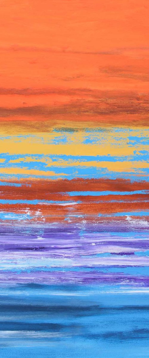 Sunset Serenade by KM Arts