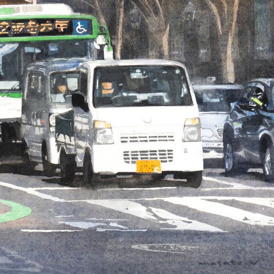 Kobe Kyu-Kyoryuchi Intersection