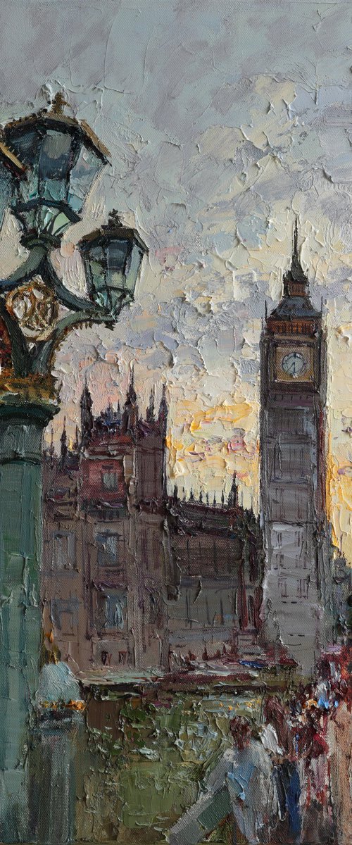 Big Ben from Westminster Bridge by Anastasiia Valiulina