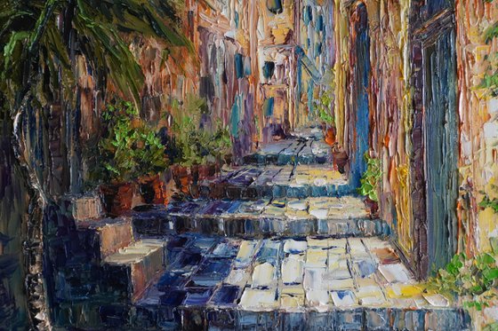 A street in Menton