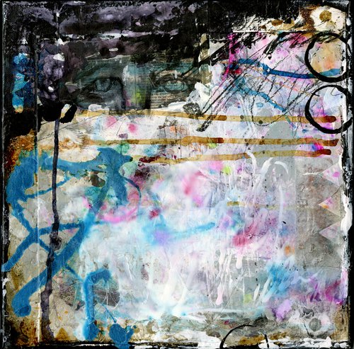Under A Spell - Abstract Painting  by Kathy Morton Stanion by Kathy Morton Stanion