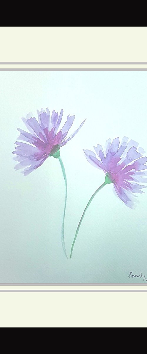 Flowers 17 by Sonaly Gandhi