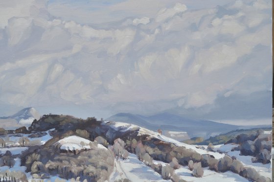 December 1, Roches de Mariol, snow