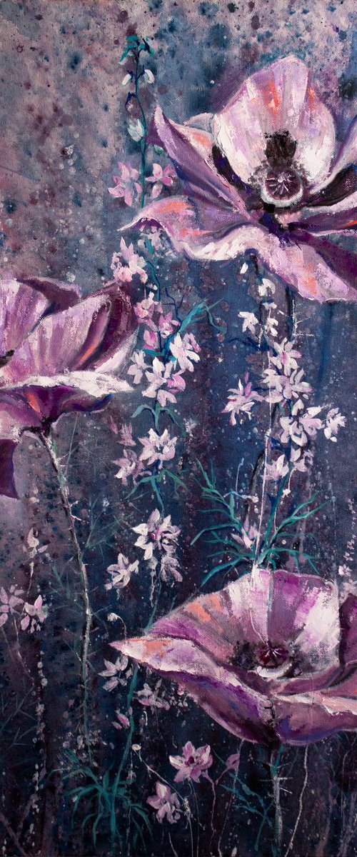 Delicate flowers by Aleksandr Neliubin