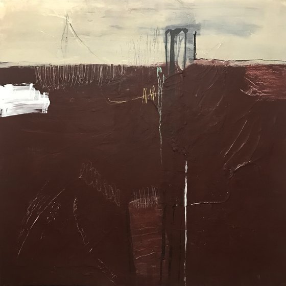 Memory Breaths Minimalist Painting